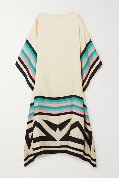 Harrieti - Flowing graphic kaftan dress
