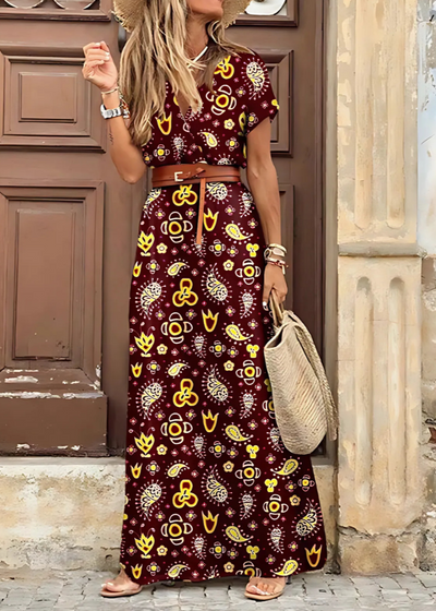 Loretta - Long Bohemian and Elegant Dress