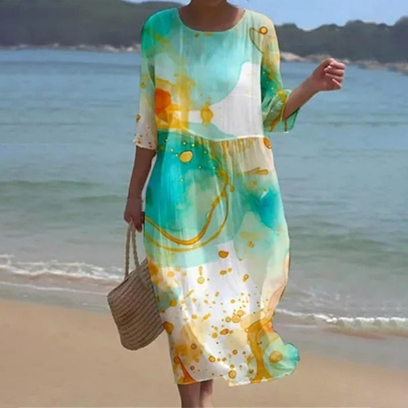 Martha | Elegant Floral Dress