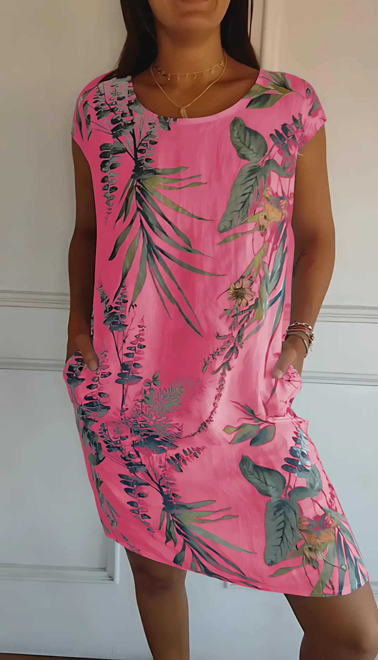 Anne | Comfortable Round Dress