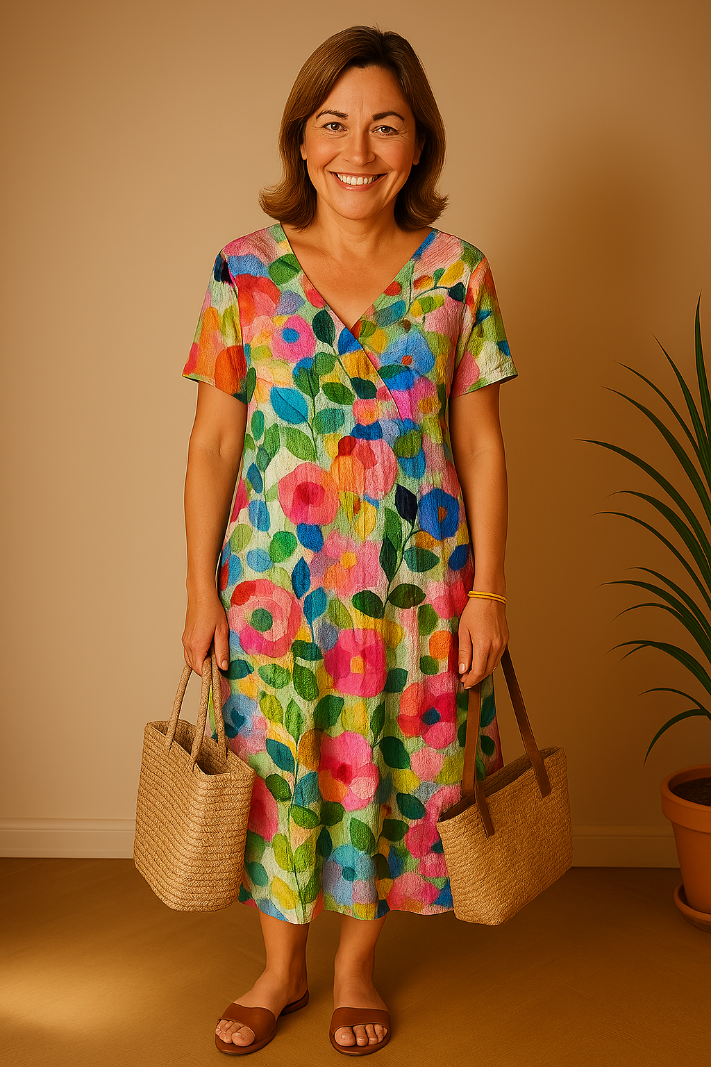 Martina｜Colorful dress for spring
