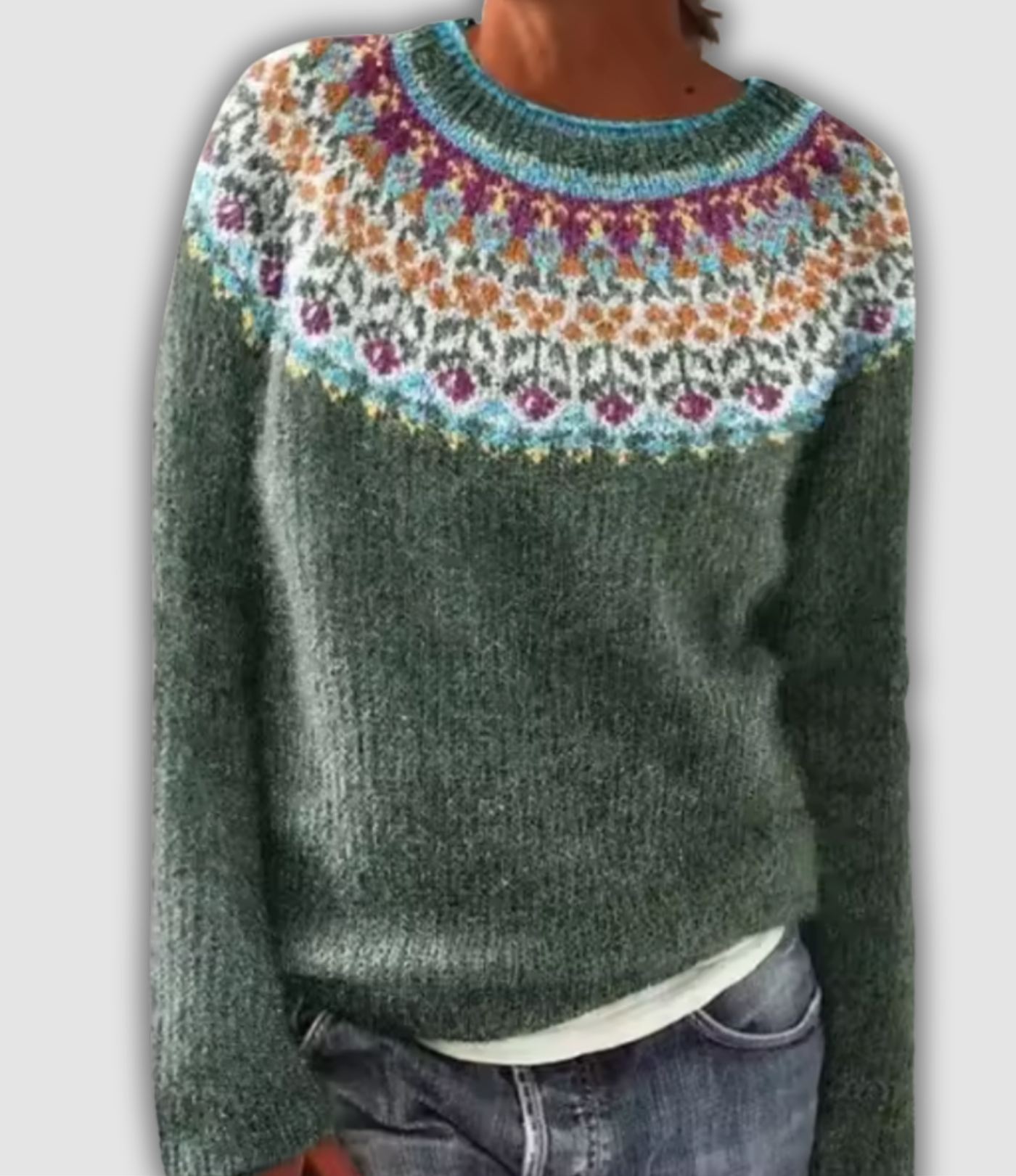 Clementine - Cozy retro sweater