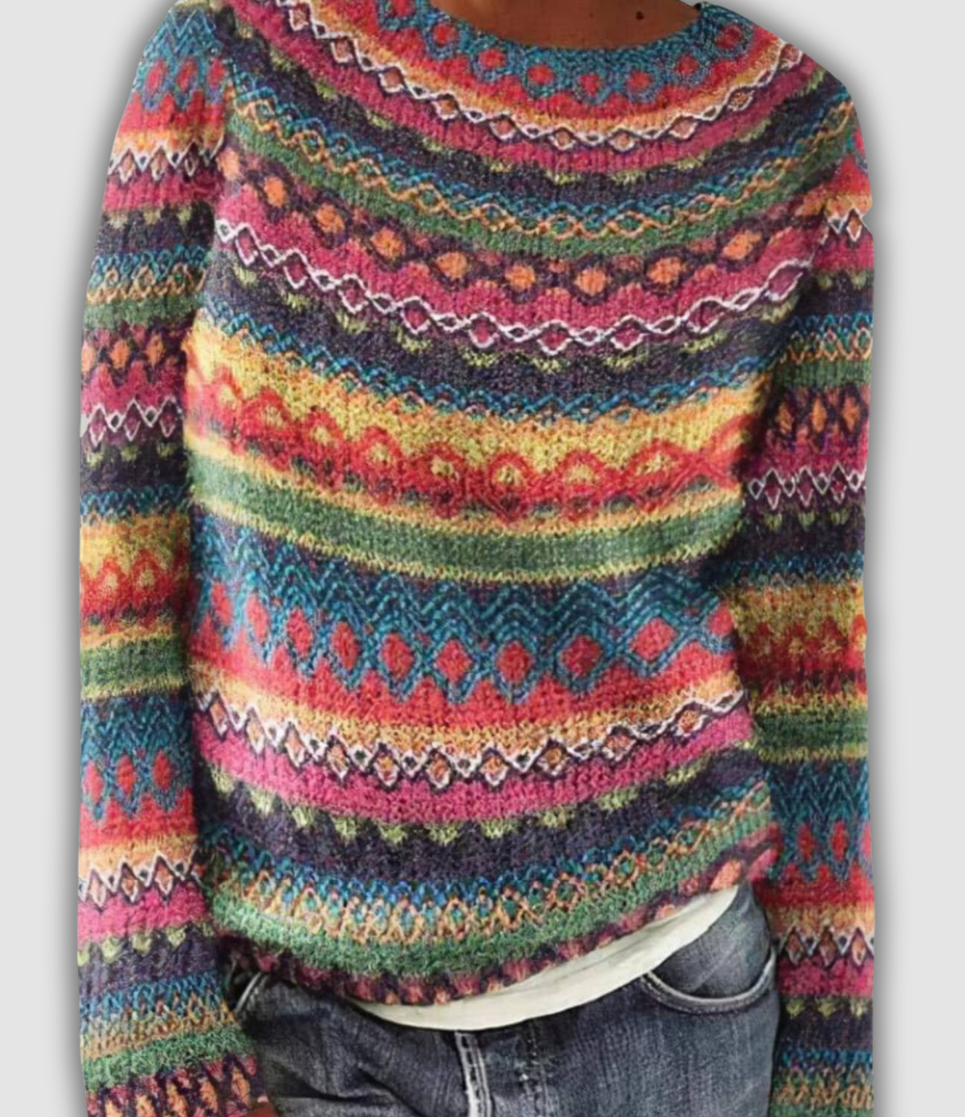 Delphine - Cozy retro sweater