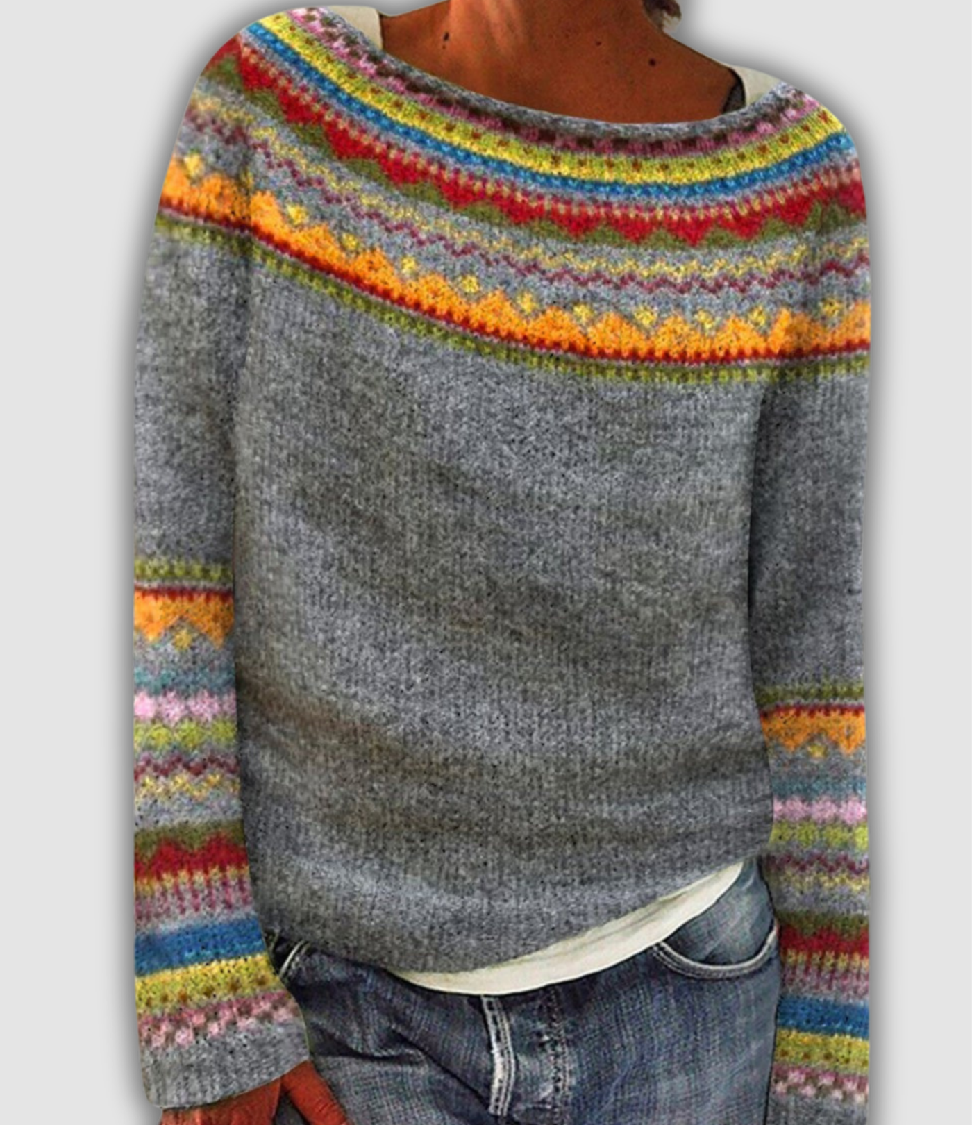 Callie - Comfortable retro sweater