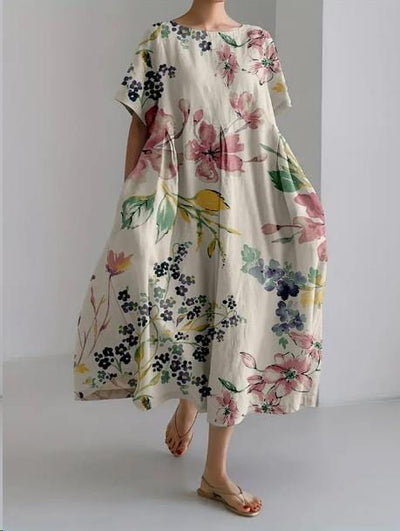 Madeleine｜Elegant Floral Dress for Women