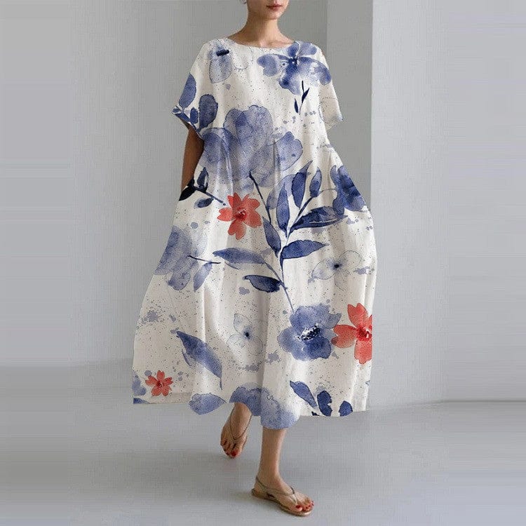 Madeleine｜Elegant Floral Dress for Women