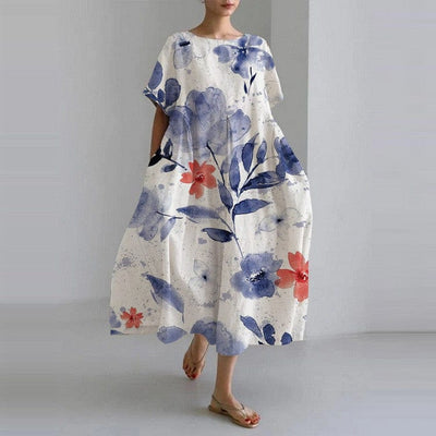 Madeleine｜Elegant Floral Dress for Women
