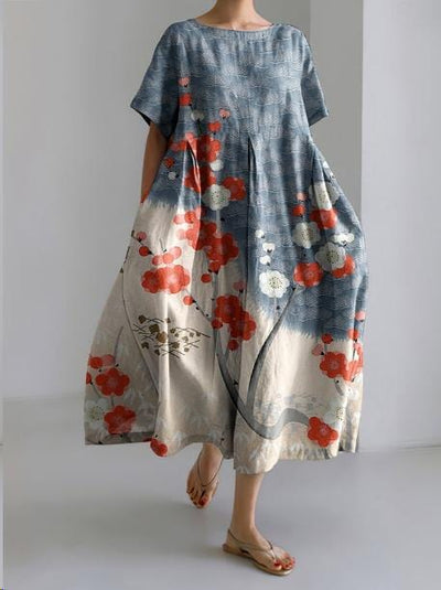 Madeleine｜Elegant Floral Dress for Women