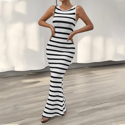 Séraphine | Slim-fit striped dress