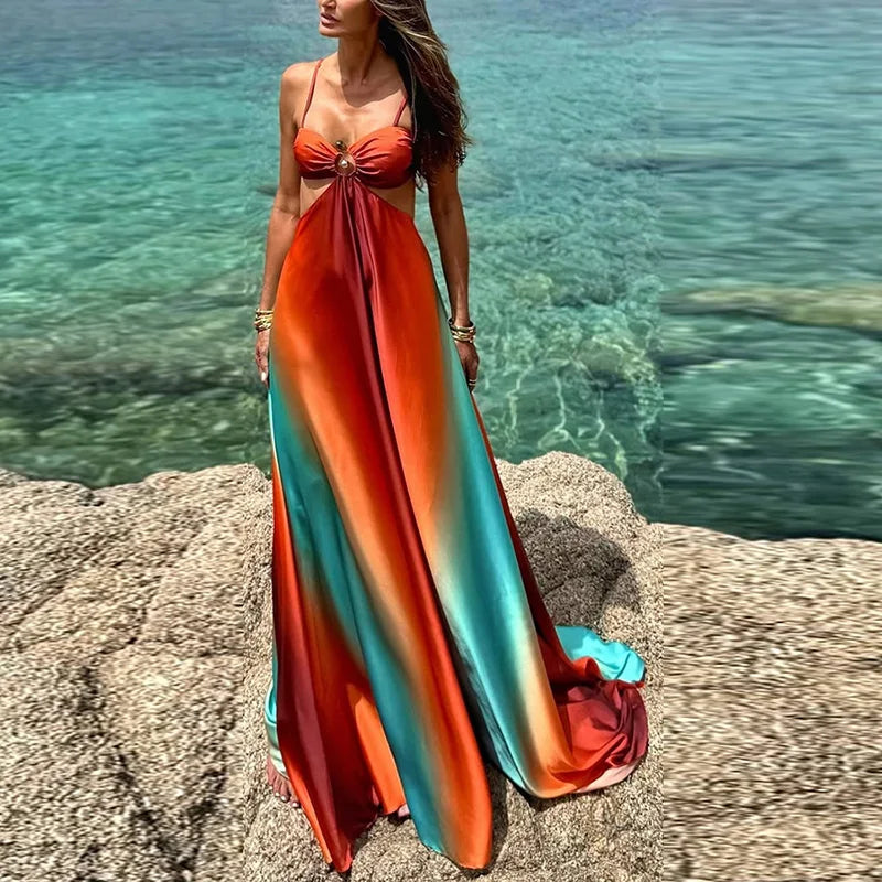 SOLARIA -  Maxi Dress