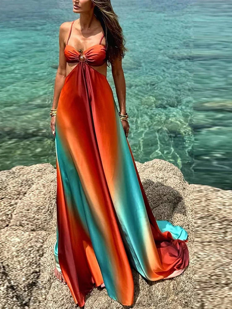 SOLARIA -  Maxi Dress