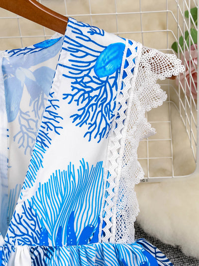 Margie - Trendy Sleeveless Lace Maxi Dress