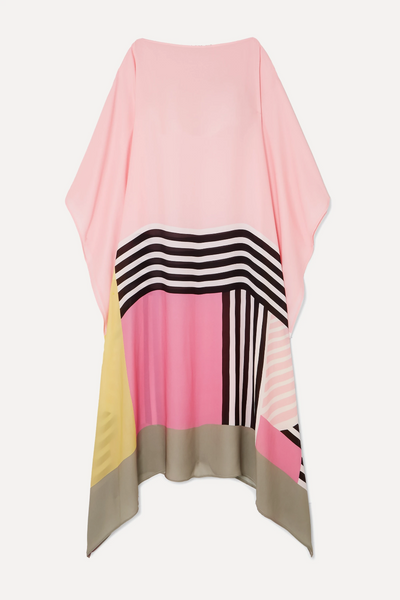 Harrieti - Flowing graphic kaftan dress