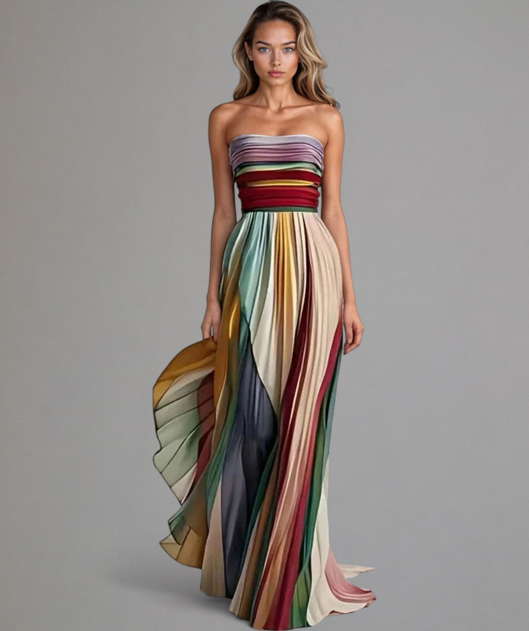 Tareena - Colorful Sleeveless Dress