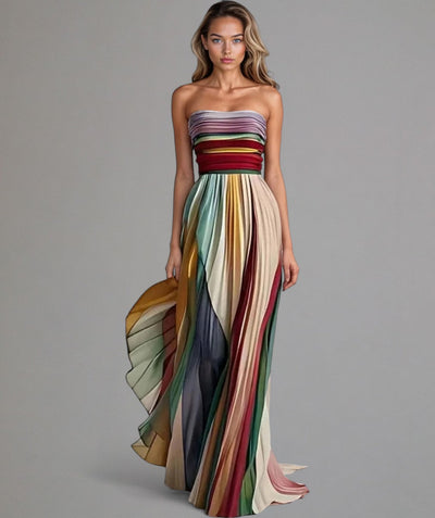 Tareena - Colorful Sleeveless Dress