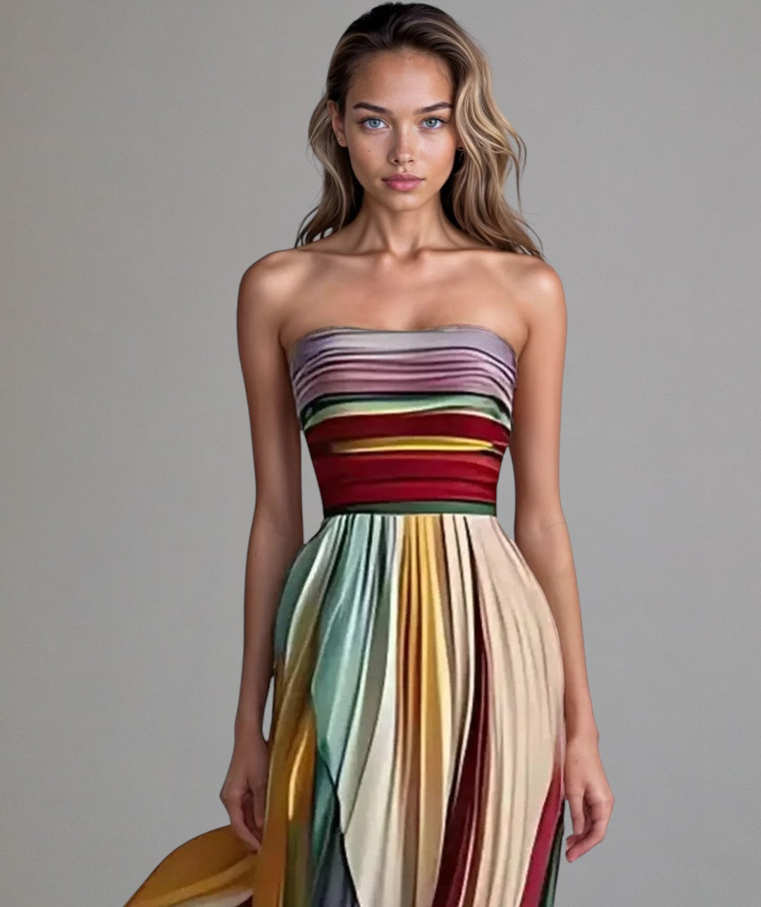 Tareena - Colorful Sleeveless Dress